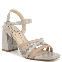 LifeStride Pumps & Heels|Women's , Belle Sandal Champagne Deerskin