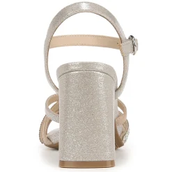 LifeStride Pumps & Heels|Women's , Belle Sandal Champagne Deerskin