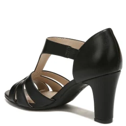 LifeStride Sandals|Women's , Caramel Sandal Black Smooth