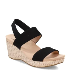 LifeStride Wedges|Women's , Delta Sandal Black