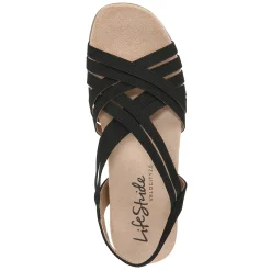 LifeStride Sandals|Women's , Stellar Sandal Black