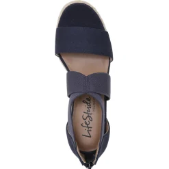 LifeStride Wedges|Women's , Thrive Sandal Navy