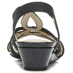 LifeStride Wedges|Women's , Yaya Sandal Navy