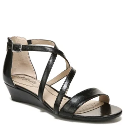 LifeStride Wedges|Women's , Yolanda Sandal Black