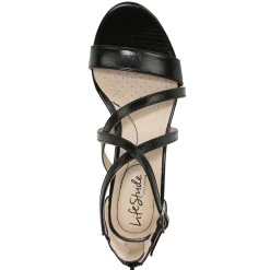 LifeStride Wedges|Women's , Yolanda Sandal Black