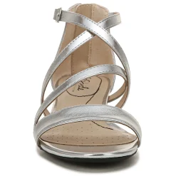 LifeStride Wedges|Women's , Yolanda Sandal Silver