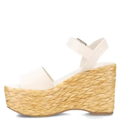 Marc Fisher Wedges|Women's , Burian Sandal Ivory
