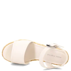 Marc Fisher Wedges|Women's , Burian Sandal Ivory