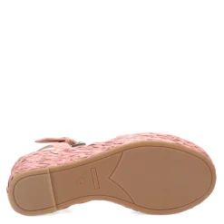 Marc Fisher Wedges|Women's , Burian Sandal Pink