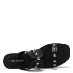 Marc Fisher Sandals|Women's , Burlina Sandal Black