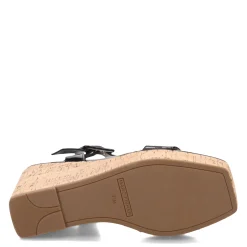 Marc Fisher Wedges|Women's , Lukey Sandal Black