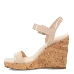 Marc Fisher Wedges|Women's , Lukey Sandal Ivory