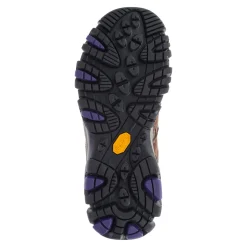 Merrell Boots|Women's , Moab 3 Mid Hiking Boot - Wide Width Braken/Purple
