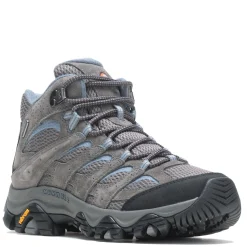 Merrell Boots|Women's , Moab 3 Mid Waterproof Hiking Boot Granite