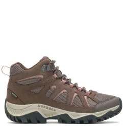 Merrell Boots|Women's , Oakcreek Mid WP Hiking Boot Bracken