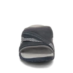 Merrell Sandals|Women's , Terran Slide II Sandal Dark Slate