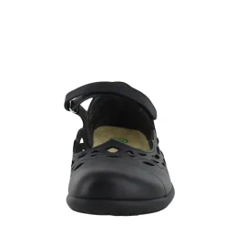 Naot Flats|Women's , Agathis Mary Jane Soft Black Leather