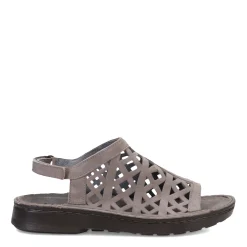 Naot Sandals|Women's , Amadora Sandal Grey Nubuck