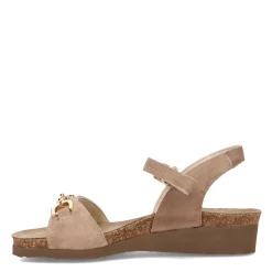 Naot Sandals|Women's , Aubrey Sandal Almond Brown