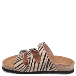 Naot Sandals|Women's , Austin Sandal Tan Zebra