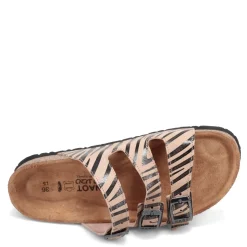 Naot Sandals|Women's , Austin Sandal Tan Zebra