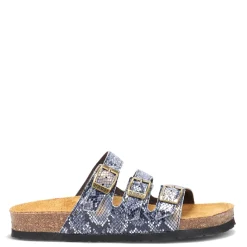 Naot Sandals|Women's , Austin Sandal Navy Snake