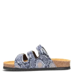 Naot Sandals|Women's , Austin Sandal Navy Snake