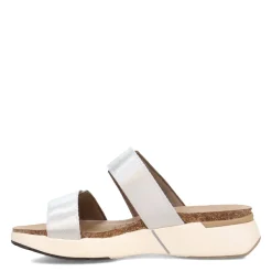 Naot Sandals|Women's , Calliope Sandal Ivory/Silver/Gray