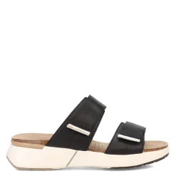 Naot Sandals|Women's , Calliope Sandal Black/Silver