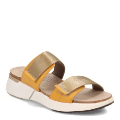Naot Wedges|Women's , Calliope Sandal Marigold/Yellow