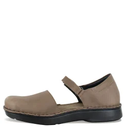 Naot Flats|Women's , Catania Mary Jane Bark Nubuck