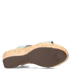 Naot Wedges|Women's , Caveran Sandal Teal