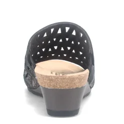 Naot Wedges|Women's , Crown Sandal Black