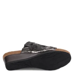 Naot Wedges|Women's , Crown Sandal Black
