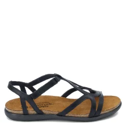 Naot Sandals|Women's , Dorith Sandal Black Raven