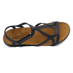 Naot Sandals|Women's , Dorith Sandal Black Raven