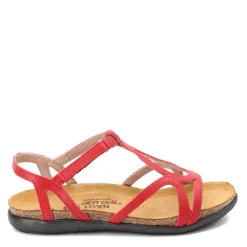 Naot Sandals|Women's , Dorith Sandal Kiss Red