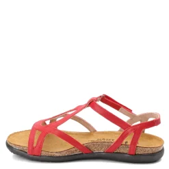 Naot Sandals|Women's , Dorith Sandal Kiss Red