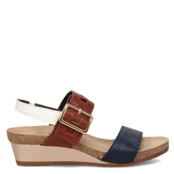 Naot Sandals|Women's , Dynasty Sandal Blue / Tan