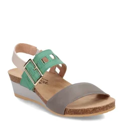 Naot Sandals|Women's , Dynasty Sandal Gray Green Multi