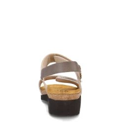 Naot Sandals|Women's , Eliana Sandal White/Khaki/Foggy Gray