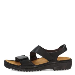 Naot Sandals|Women's , Enid Sandal Jet Black