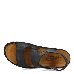 Naot Sandals|Women's , Enid Sandal Jet Black