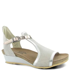 Naot Sandals|Women's , Fiona Sandal Beige Reptile