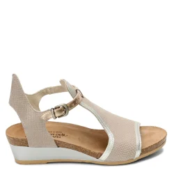 Naot Sandals|Women's , Fiona Sandal Beige Reptile