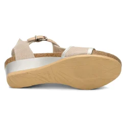 Naot Sandals|Women's , Fiona Sandal Beige Reptile