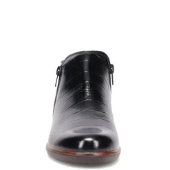 Naot Boots|Women's , Helm Ankle Boot Black Croc