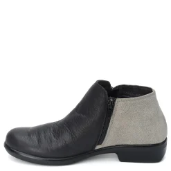 Naot Boots|Women's , Helm Boot Black/Speckled Beige
