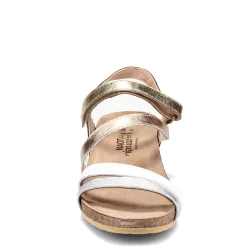 Naot Sandals|Women's , Hero Sandal Silver / Gold Mix