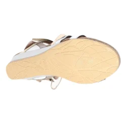 Naot Sandals|Women's , Hero Sandal Silver / Gold Mix